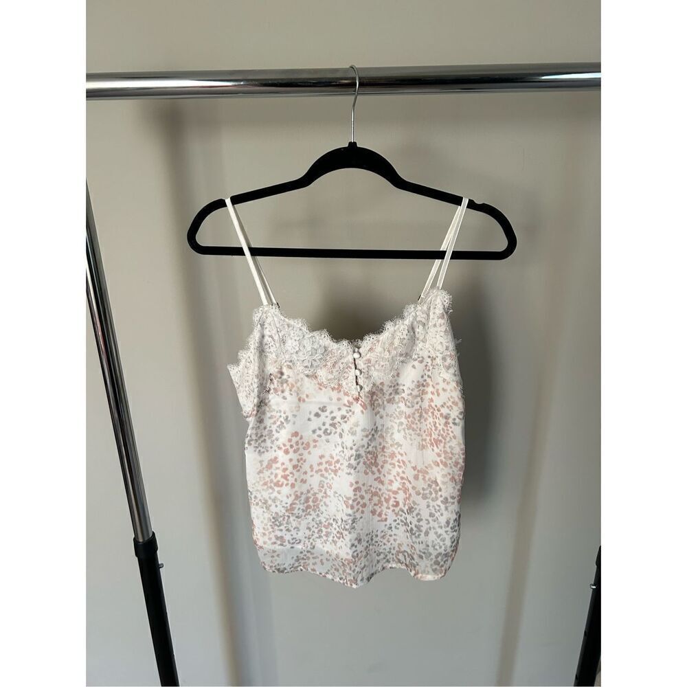 Abercrombie & Fitch Cheetah & Lace Tank Top Size Small